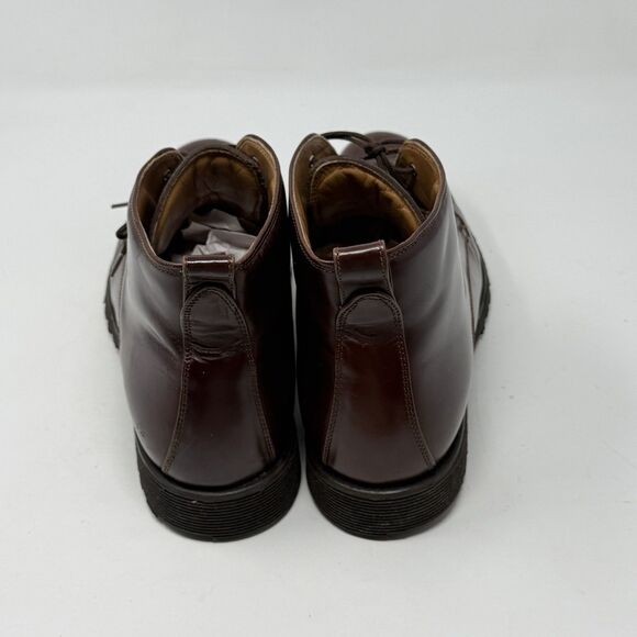 Rockport Chukka Boots Mens 9.5 D Brown Leather Casual Vibram Soles Gorpcore main image 7